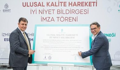 ESHOT Ulusal Kalite Hareketi’ne katıldı