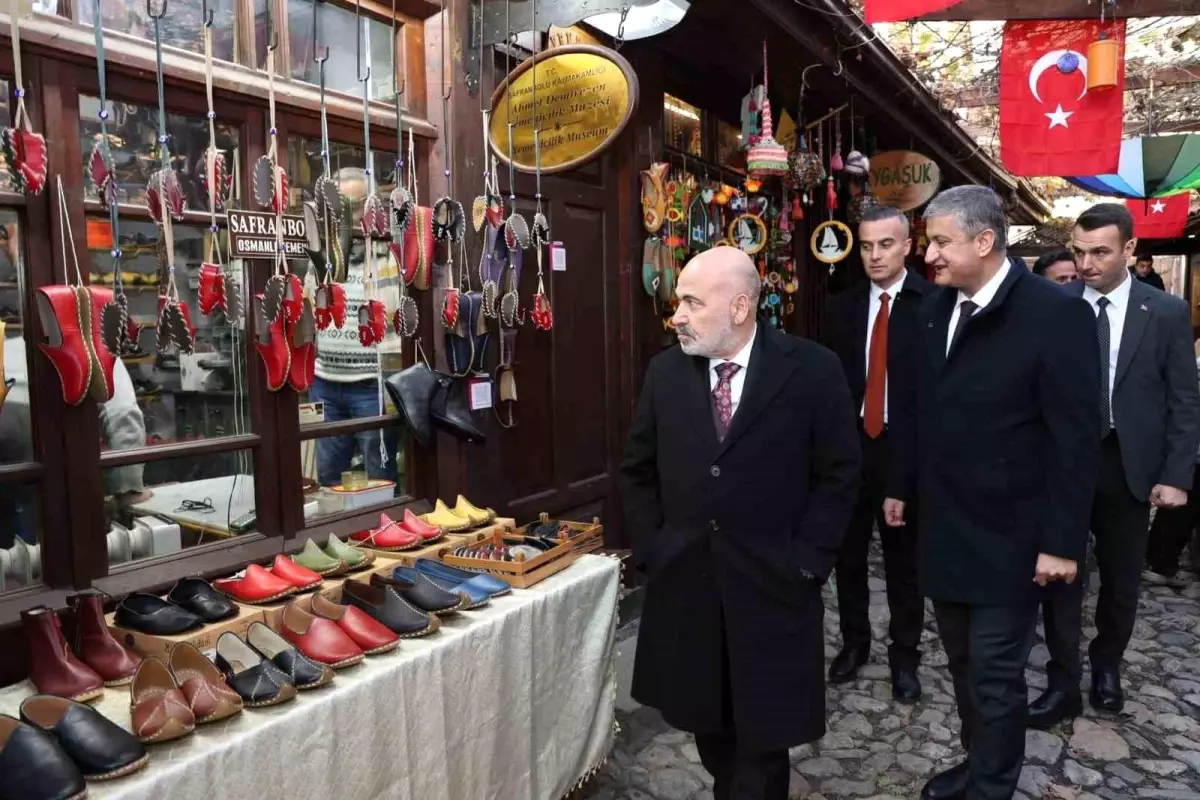 Bakan Yardımcısı Sağlam Karabük’te Ziyaretlerde Bulundu