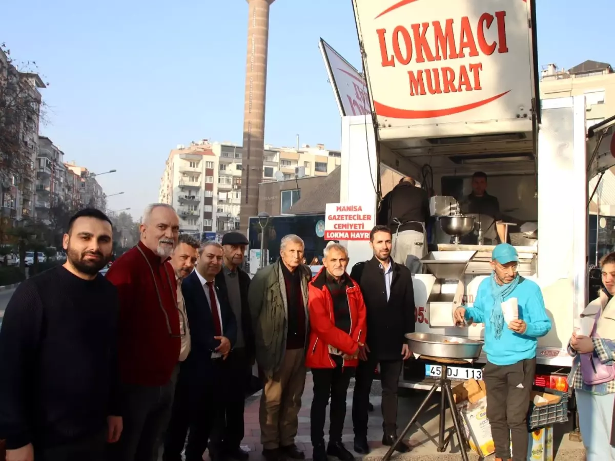 Manisa’da 10 Ocak Çalışan Gazeteciler Günü’nde Lokma Hayrı Düzenlendi